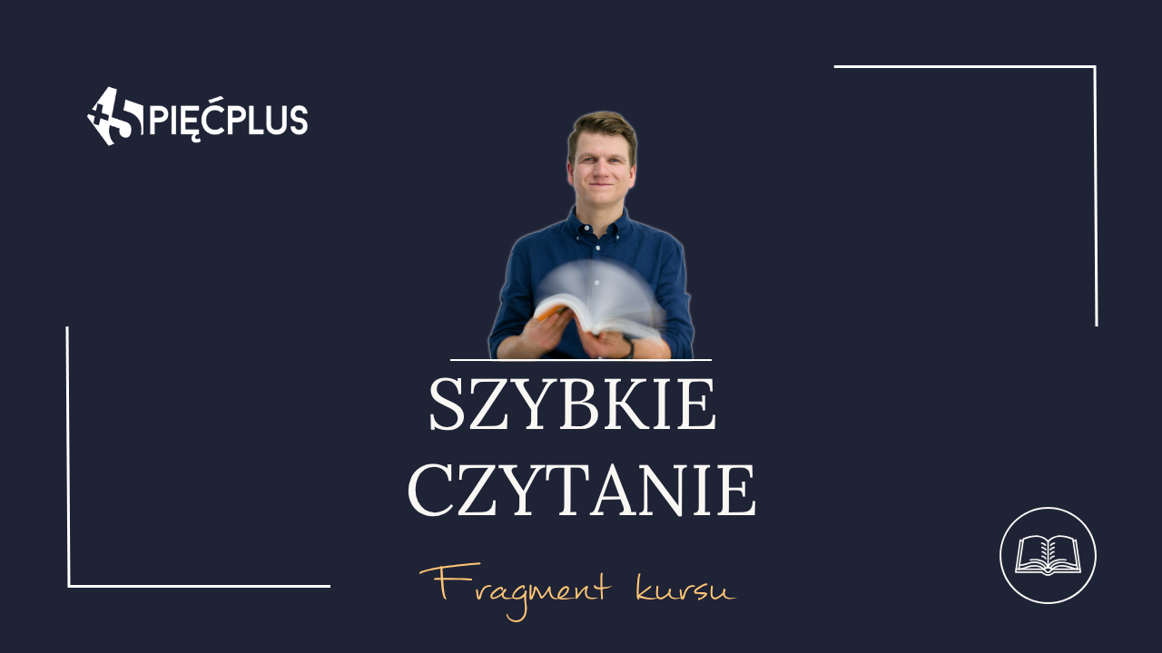 Miniatura kursu Szybkie Czytanie